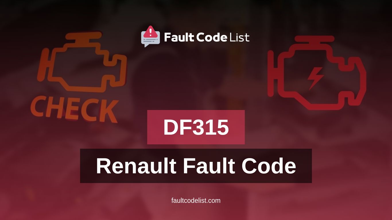 Renault Fault Codes Fault Code