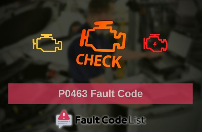P0463 Fault Code