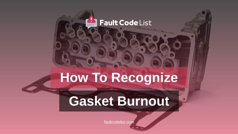 How To Recognize Gasket Burnout