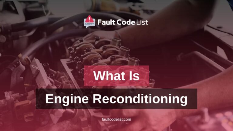 What Is Engine Reconditioning