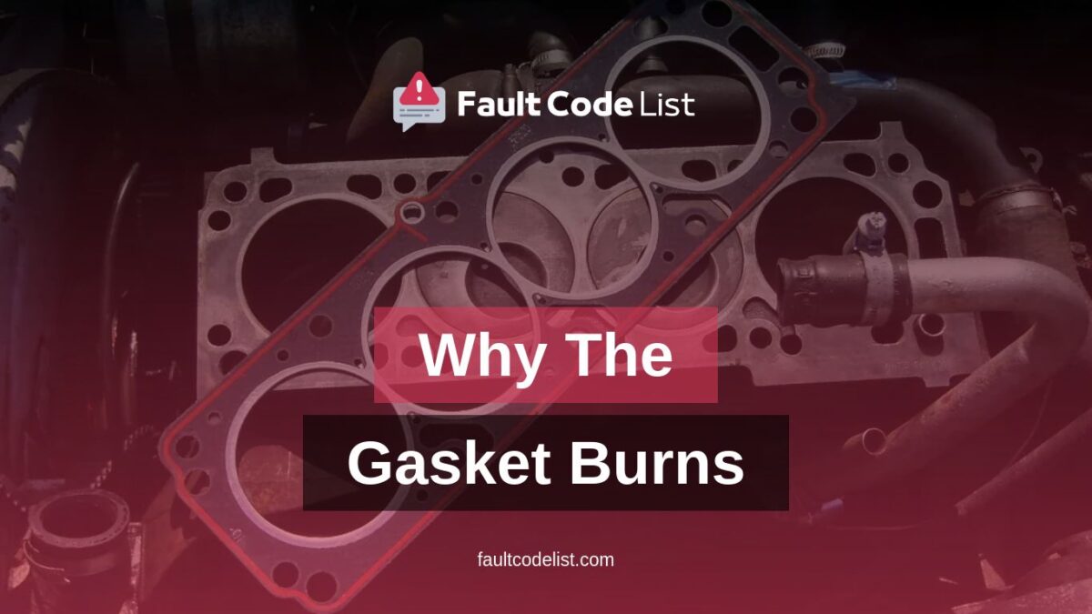 Why The Gasket Burns Fault Code