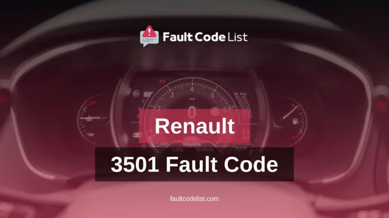 renault-3501-fault-code